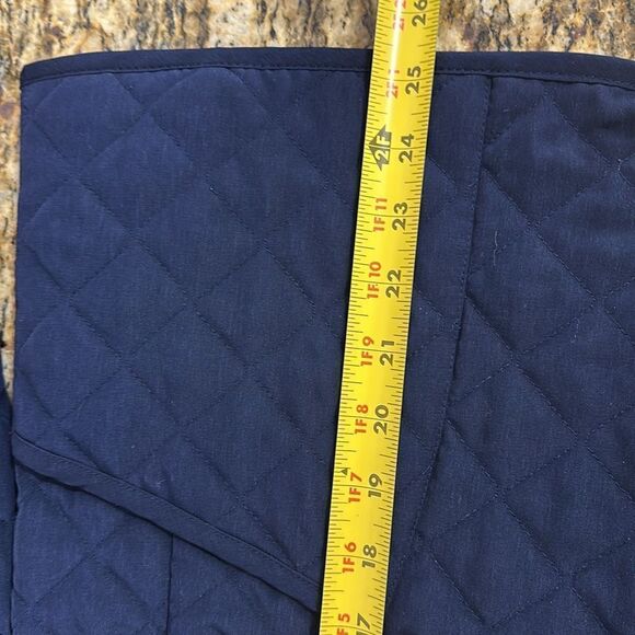 Pendleton Quilted Full Zip Jacket With Pockets In Navy Blue Size M - Picture 9 of 10